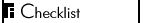 Checklist